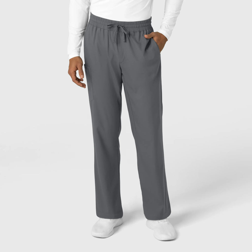 Wink Scrubs Men's Straight Leg Scrub Pant Pewter | scrub-supply.com