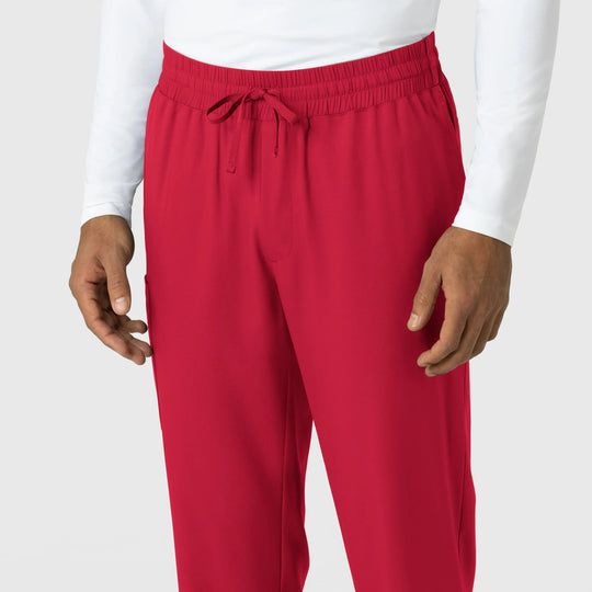 Wink Scrubs Men's Straight Leg Scrub Pant Red | scrub-supply.com
