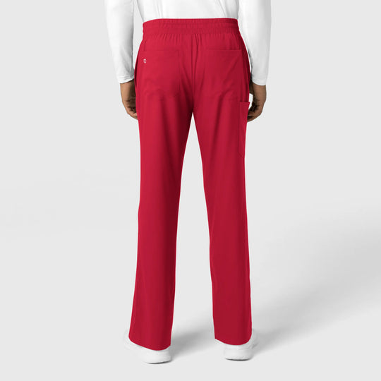 Wink Scrubs Men's Straight Leg Scrub Pant Red | scrub-supply.com