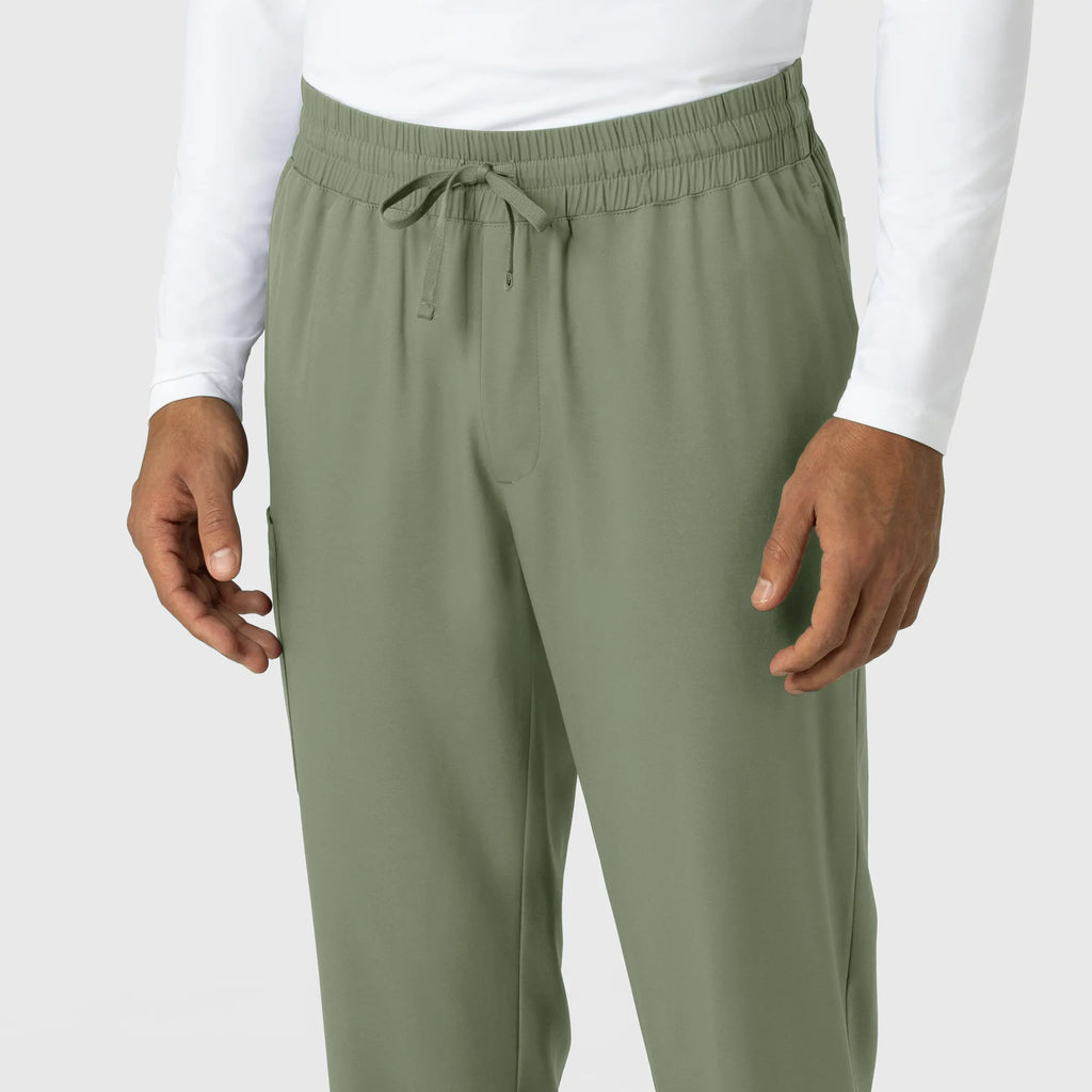 Wink Scrubs Men's Straight Leg Scrub Pant Sage | scrub-supply.com