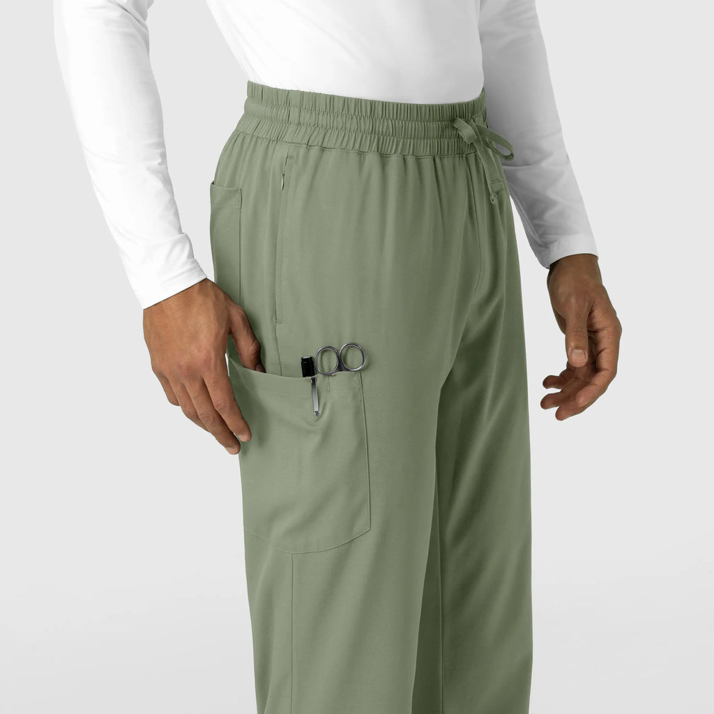 Wink Scrubs Men's Straight Leg Scrub Pant Sage | scrub-supply.com