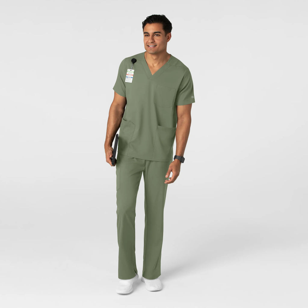 Wink Scrubs Men's Straight Leg Scrub Pant Sage | scrub-supply.com