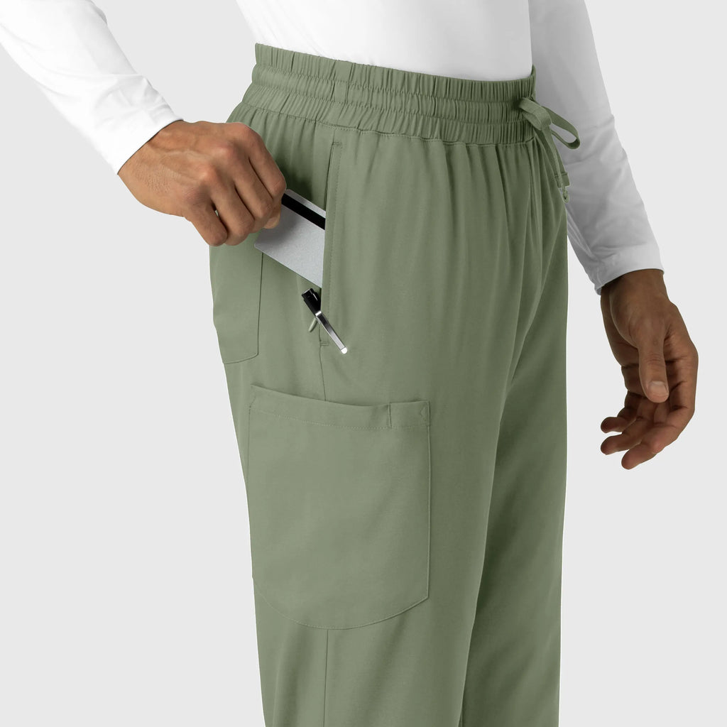 Wink Scrubs Men's Straight Leg Scrub Pant Sage | scrub-supply.com