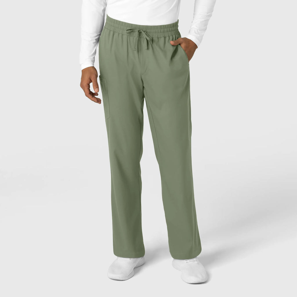 Wink Scrubs Men's Straight Leg Scrub Pant Sage | scrub-supply.com