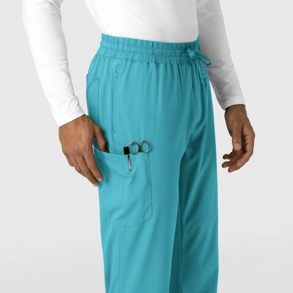 Wink Scrubs Men's Straight Leg Scrub Pant Teal | scrub-supply.com