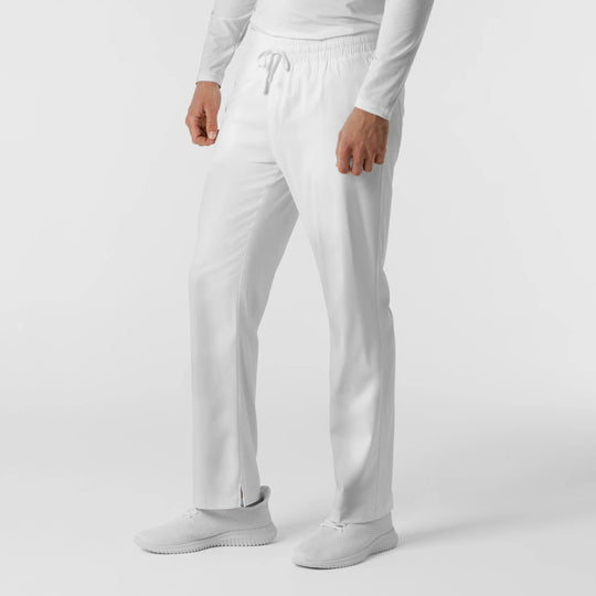 Wink Scrubs Men's Straight Leg Scrub Pant White | scrub-supply.com