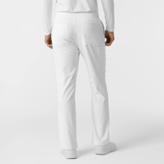 Wink Scrubs Men's Straight Leg Scrub Pant White | scrub-supply.com