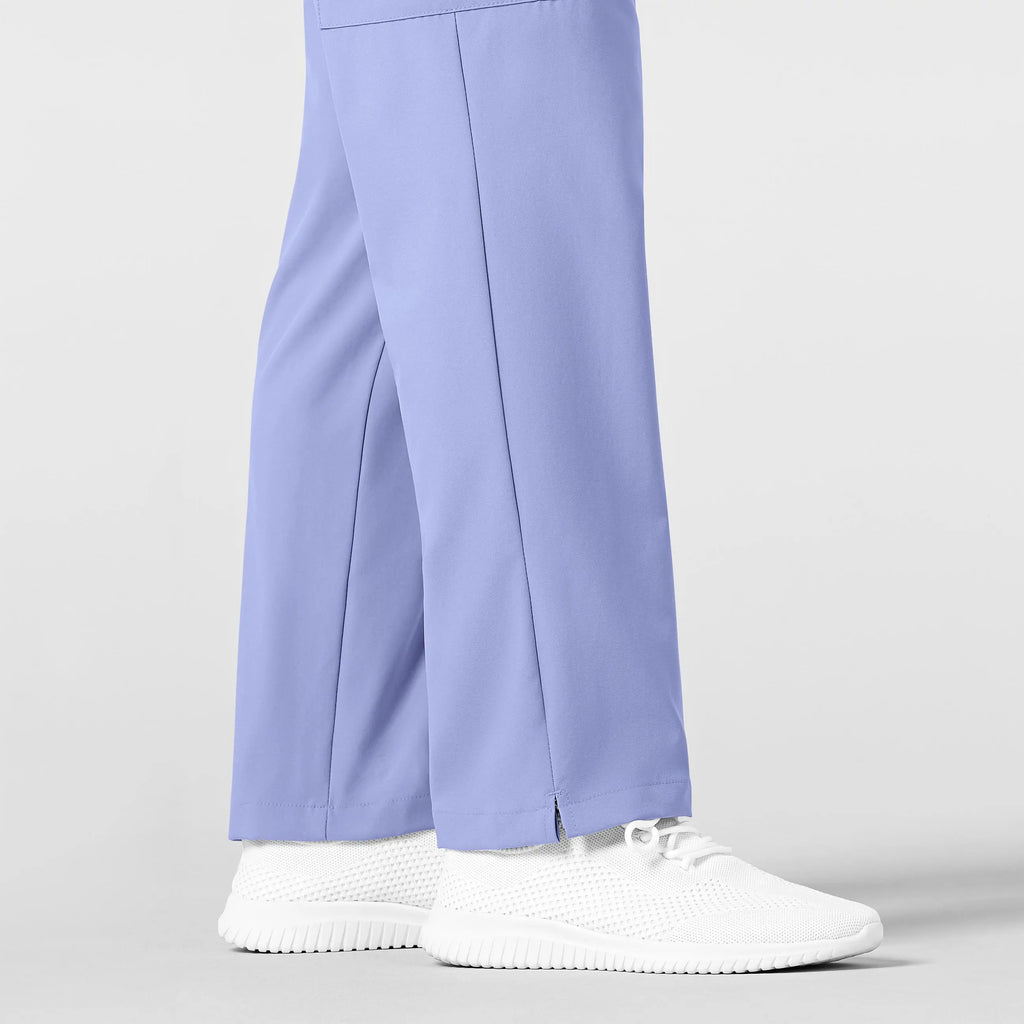 Wink Scrubs Men's Flat Front Cargo Scrub Pant Ceil Blue | scrub-supply.com