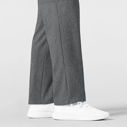 Wink Scrubs Men's Flat Front Cargo Scrub Pant Charcoal Heather | scrub-supply.com