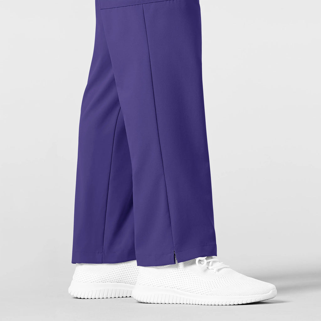 Wink Scrubs Men's Flat Front Cargo Scrub Pant Grape | scrub-supply.com