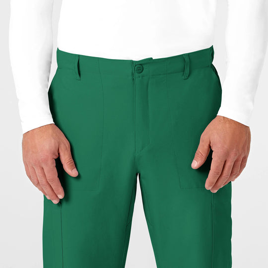 Wink Scrubs Men's Flat Front Cargo Scrub Pant Hunter | scrub-supply.com