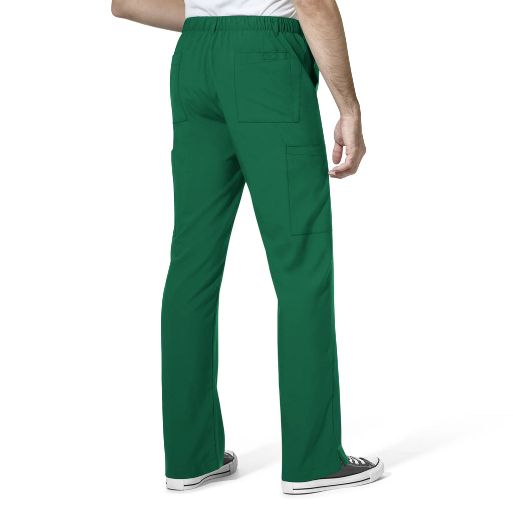 Wink Scrubs Men's Flat Front Cargo Scrub Pant Hunter | scrub-supply.com