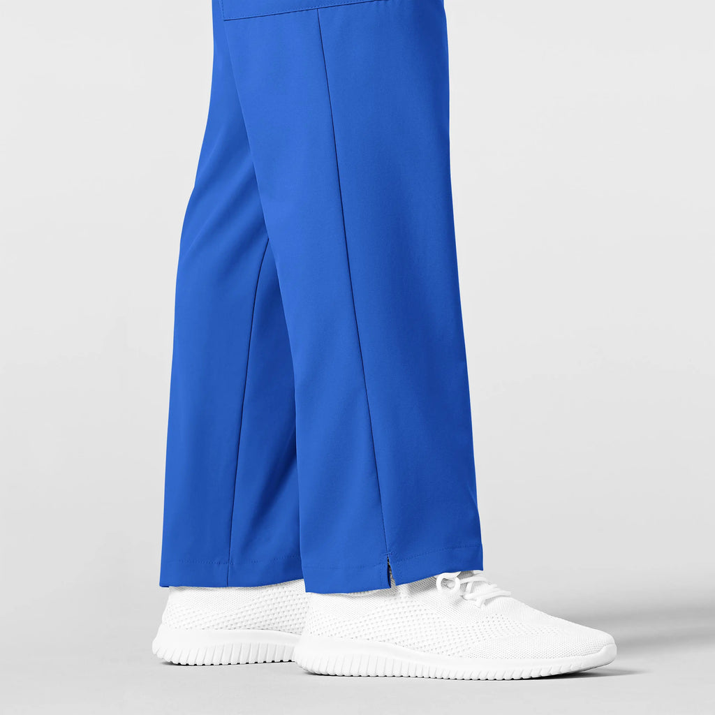 Wink Scrubs Men's Flat Front Cargo Scrub Pant Royal Blue | scrub-supply.com