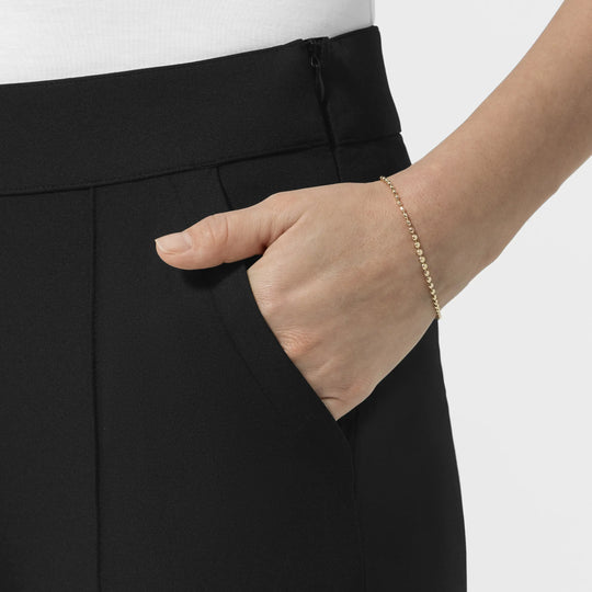 Wink Scrubs Women's Women’s Bootcut Flare Pant Black | scrub-supply.com