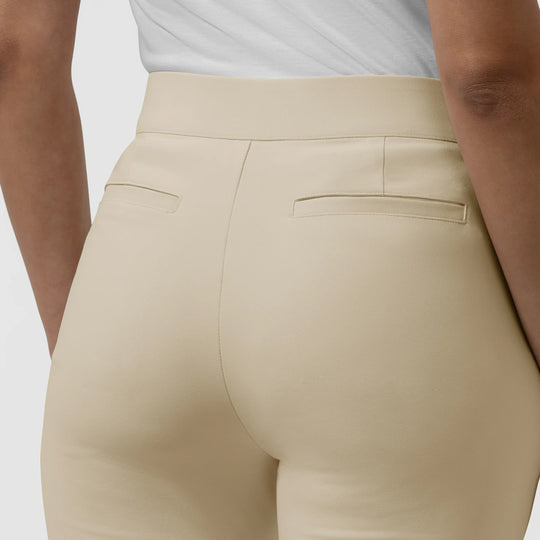 Wink Scrubs Women's Women’s Bootcut Flare Pant Coconut Milk | scrub-supply.com