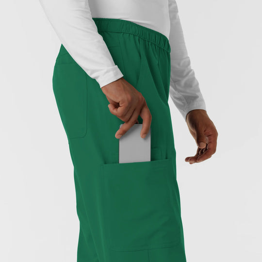Wink Scrubs Men's Straight Leg Cargo Scrub Pant Hunter | scrub-supply.com