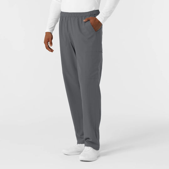 Wink Scrubs Men's Straight Leg Cargo Scrub Pant Pewter | scrub-supply.com