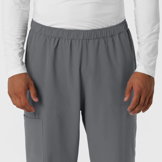 Wink Scrubs Men's Straight Leg Cargo Scrub Pant Pewter | scrub-supply.com