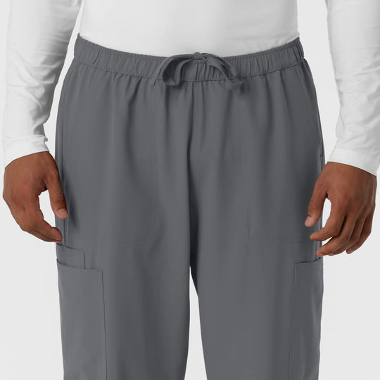 Wink Scrubs Men's Straight Leg Cargo Scrub Pant Pewter | scrub-supply.com