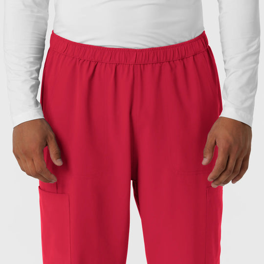 Wink Scrubs Men's Straight Leg Cargo Scrub Pant Red | scrub-supply.com