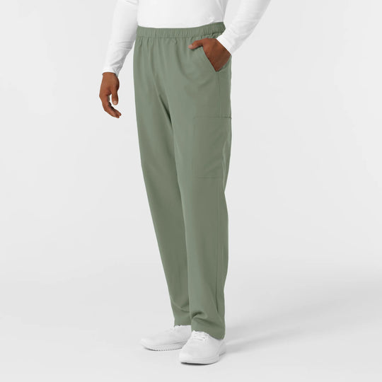 Wink Scrubs Men's Straight Leg Cargo Scrub Pant Sage | scrub-supply.com