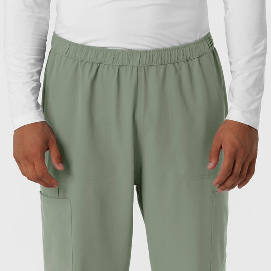Wink Scrubs Men's Straight Leg Cargo Scrub Pant Sage | scrub-supply.com