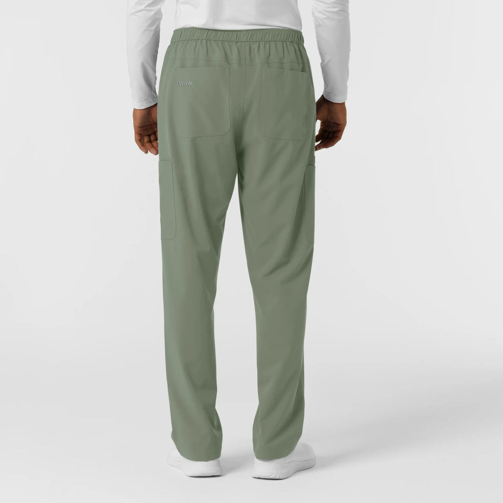 Wink Scrubs Men's Straight Leg Cargo Scrub Pant Sage | scrub-supply.com