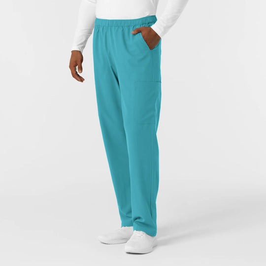 Wink Scrubs Men's Straight Leg Cargo Scrub Pant Teal | scrub-supply.com