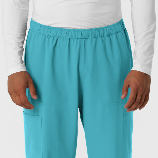 Wink Scrubs Men's Straight Leg Cargo Scrub Pant Teal | scrub-supply.com