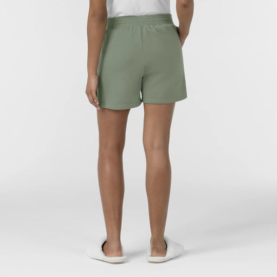 Wink Scrubs Women's High Rise Shorts Sage | scrub-supply.com