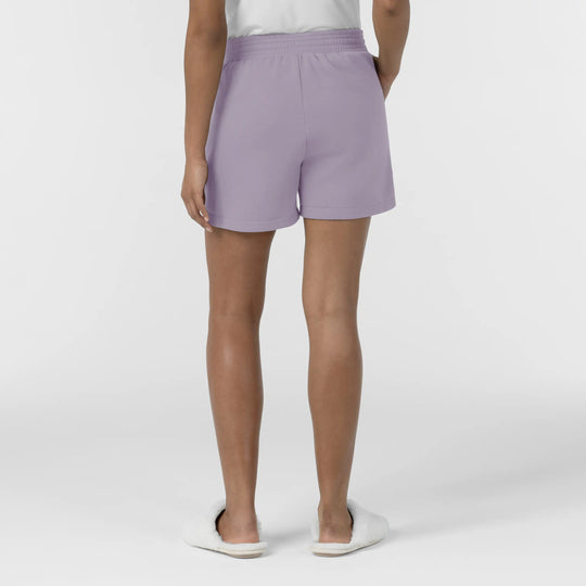 Wink Scrubs Women's High Rise Shorts Wisteria | scrub-supply.com