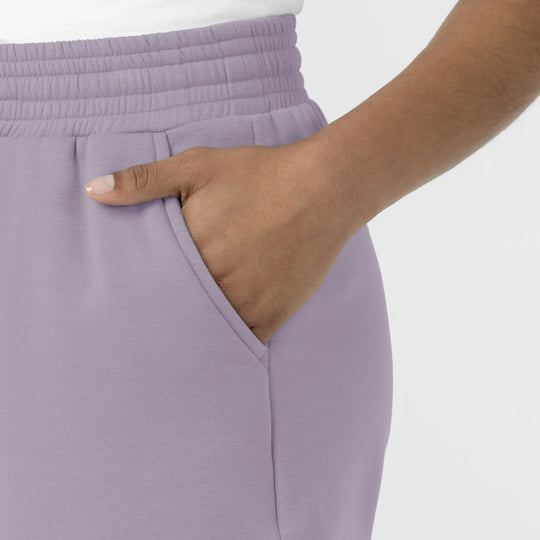 Wink Scrubs Women's High Rise Shorts Wisteria | scrub-supply.com