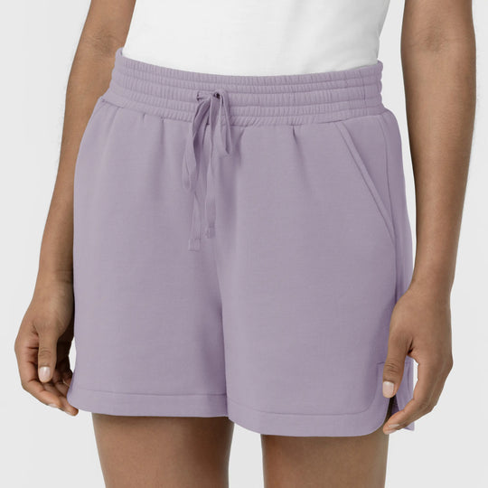 Wink Scrubs Women's High Rise Shorts Wisteria | scrub-supply.com