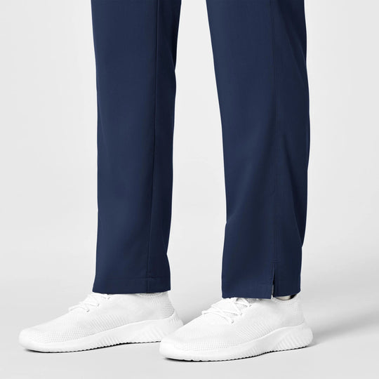 Wink Scrubs Women's Knit Waist Cargo Scrub Pant Navy | scrub-supply.com
