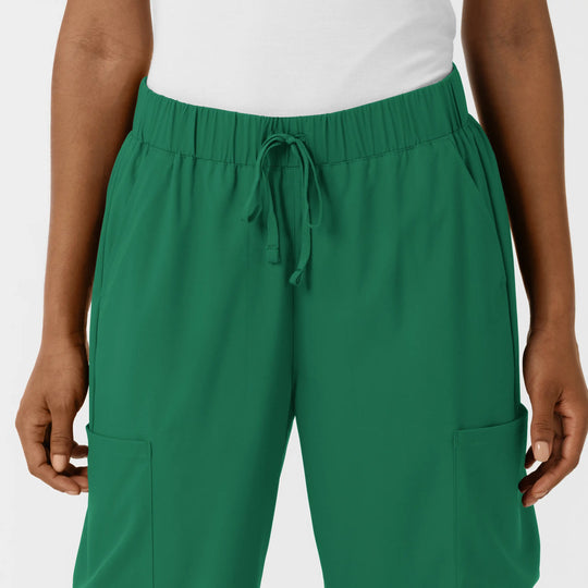 Wink Scrubs Women's Classic Wide Leg Cargo Scrub Pant Hunter | scrub-supply.com