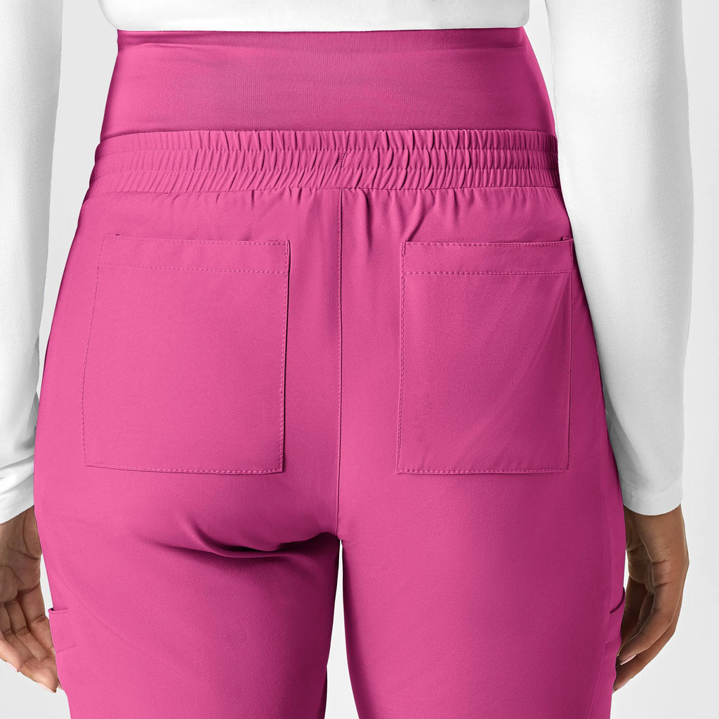 Wink Scrubs Maternity Jogger Scrub Pant Hot Pink | scrub-supply.com