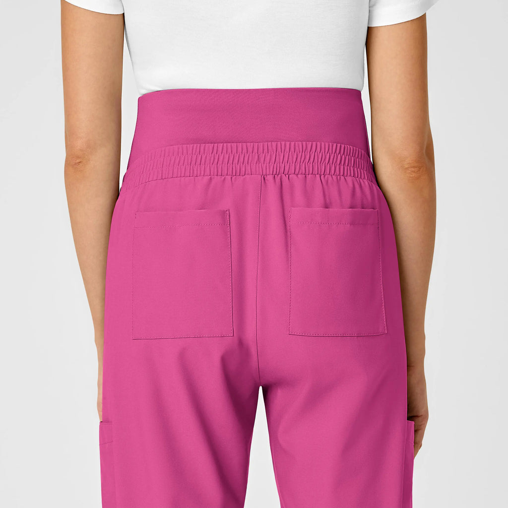 Wink Scrubs Maternity Jogger Scrub Pant Hot Pink | scrub-supply.com