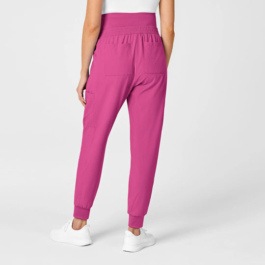 Wink Scrubs Maternity Jogger Scrub Pant Hot Pink | scrub-supply.com