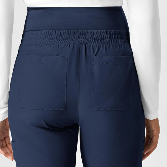 Wink Scrubs Maternity Jogger Scrub Pant Navy | scrub-supply.com