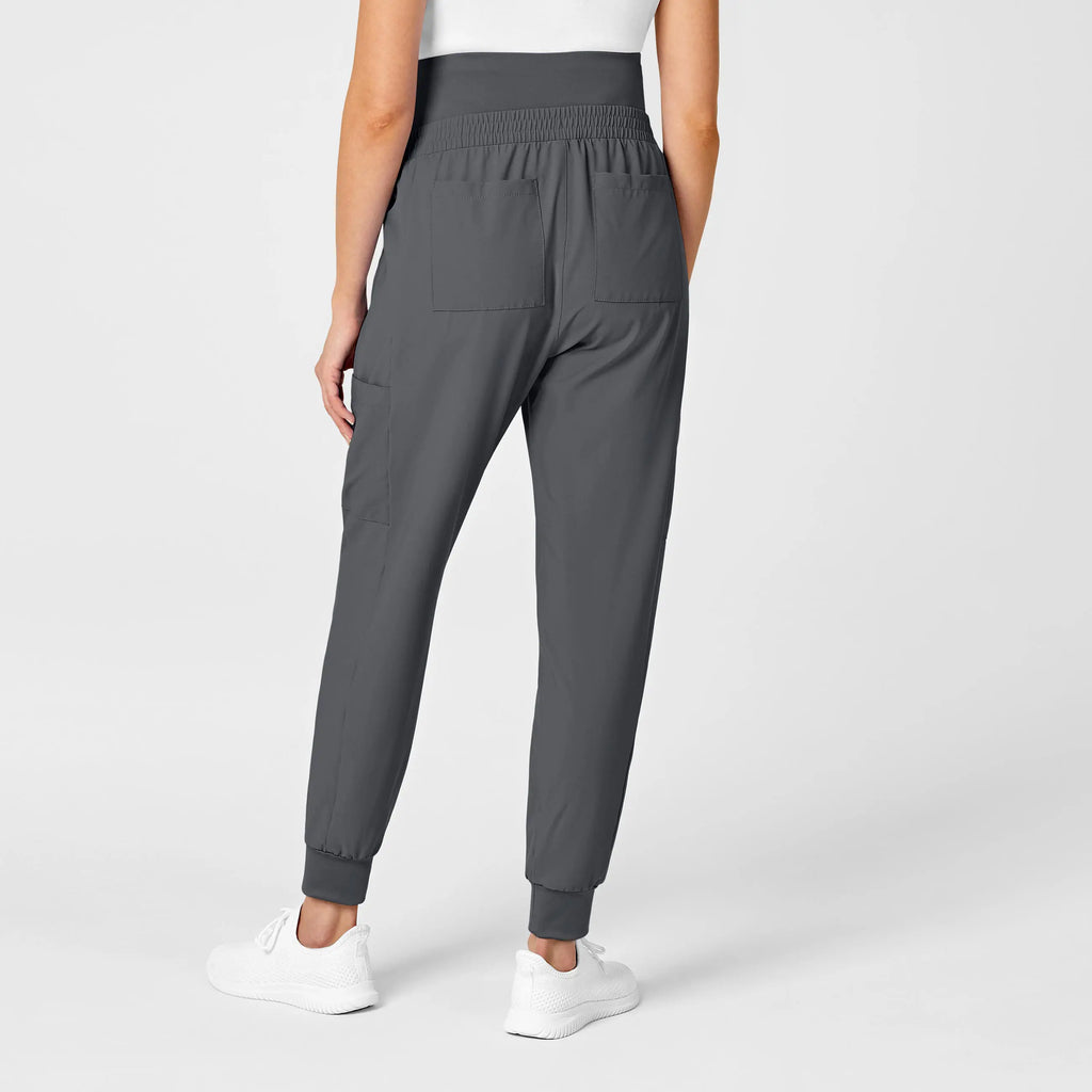 Wink Scrubs Maternity Jogger Scrub Pant Pewter | scrub-supply.com