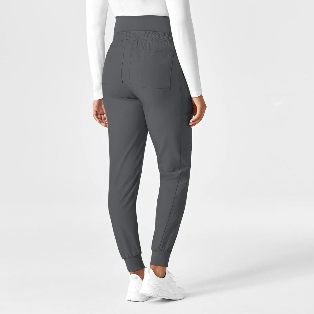 Wink Scrubs Maternity Jogger Scrub Pant Pewter | scrub-supply.com