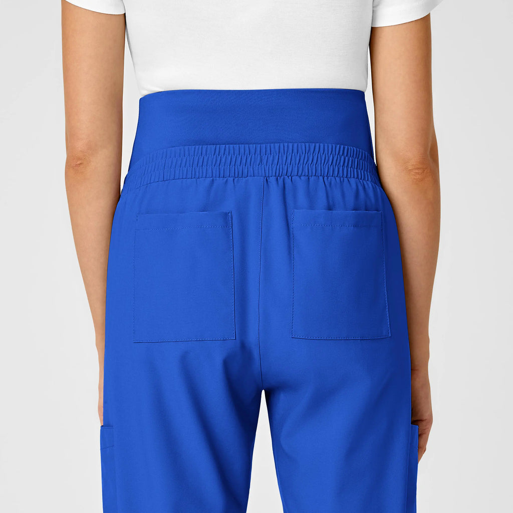 Wink Scrubs Maternity Jogger Scrub Pant Royal Blue | scrub-supply.com