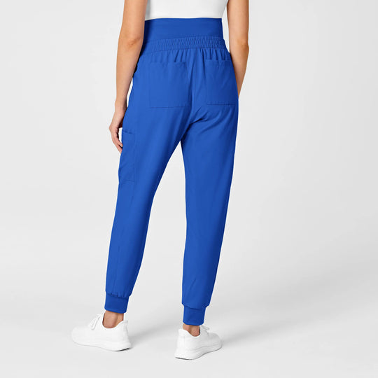 Wink Scrubs Maternity Jogger Scrub Pant Royal Blue | scrub-supply.com