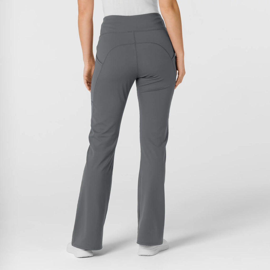 Wink Scrubs Knit Women's Yoga Scrub Pant Pewter | scrub-supply.com