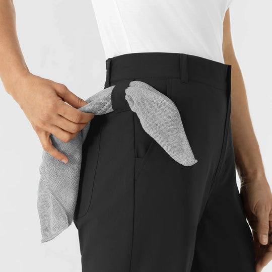 Wink Scrubs Women's Women’s Scrub Chino Pant Black | scrub-supply.com