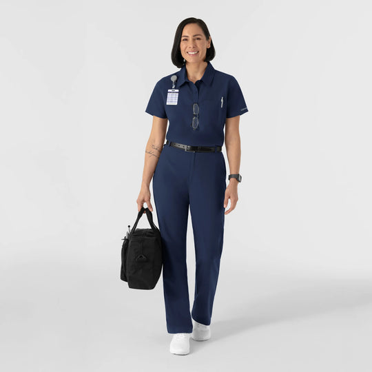 Wink Scrubs Women's Women’s Scrub Chino Pant Navy | scrub-supply.com