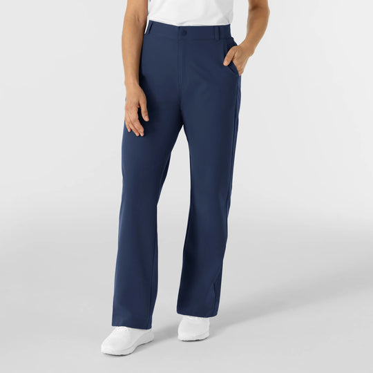 Wink Scrubs Women's Women’s Scrub Chino Pant Navy | scrub-supply.com