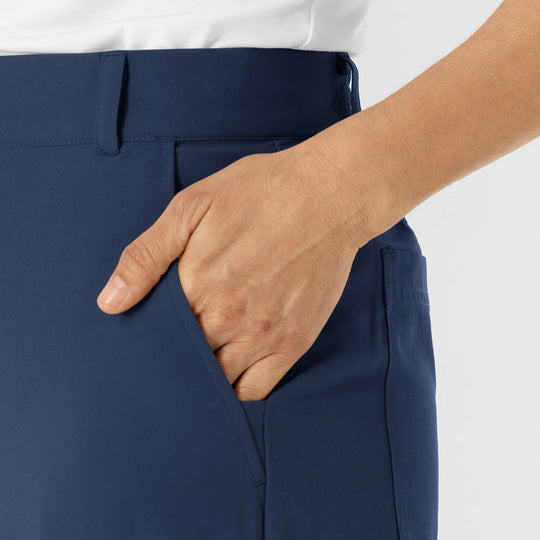 Wink Scrubs Women's Women’s Scrub Chino Pant Navy | scrub-supply.com