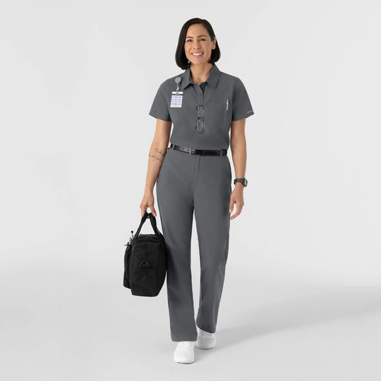 Wink Scrubs Women's Women’s Scrub Chino Pant Pewter | scrub-supply.com