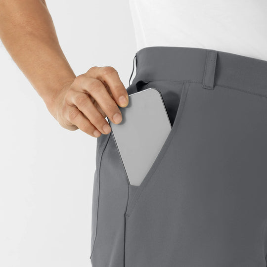 Wink Scrubs Women's Women’s Scrub Chino Pant Pewter | scrub-supply.com